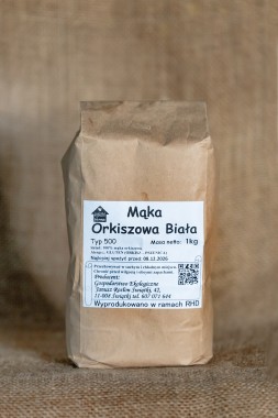 Mąka orkiszowa biała 