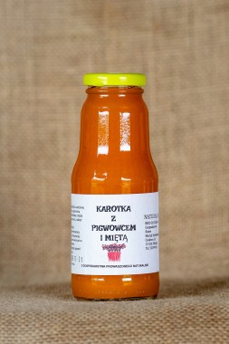 Karotka z pigwowcem i miętą 