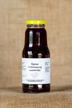 Syrop z czerwonej porzeczki 