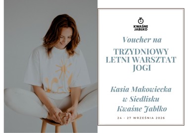 Voucher na warsztaty jogi 