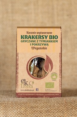 Krakersy Bio gryczane 