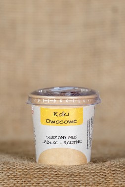 Rolki owocowe Jabłko-Rokitnik